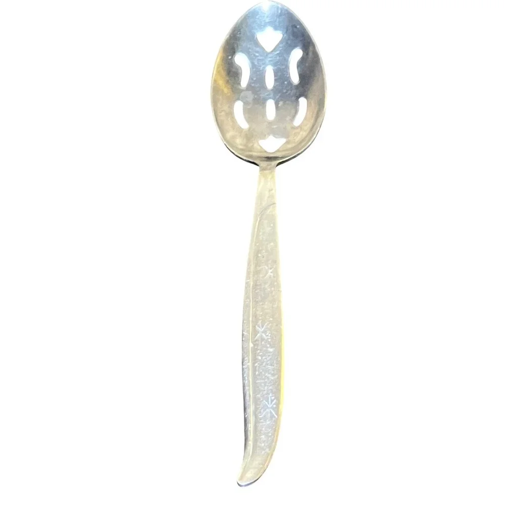 Serving Set Silver Vintage Starburst Atomic Japan Stainlessteel Mid Century
